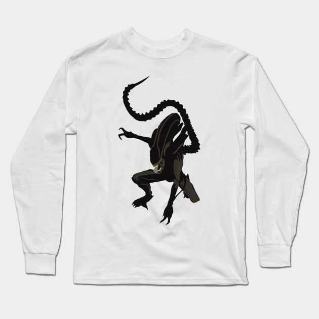 Xenomorph Long Sleeve T-Shirt by FutureSpaceDesigns